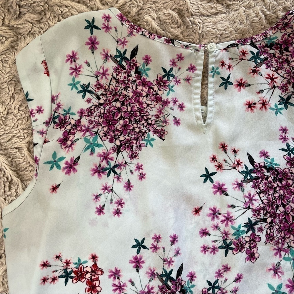 4 for 16$ Floral Print Candies Blouse - Picture 4 of 5